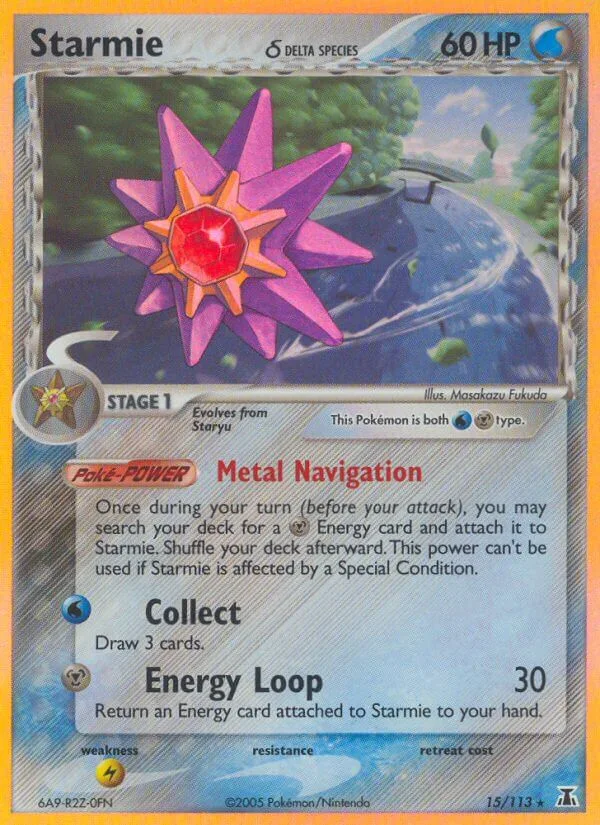 Starmie, Delta Species 15/113