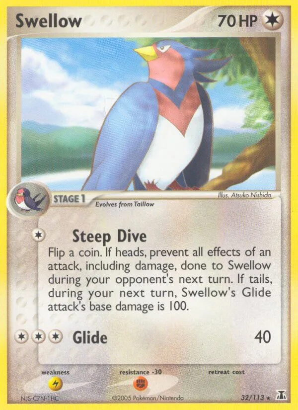 Swellow, Delta Species 32/113