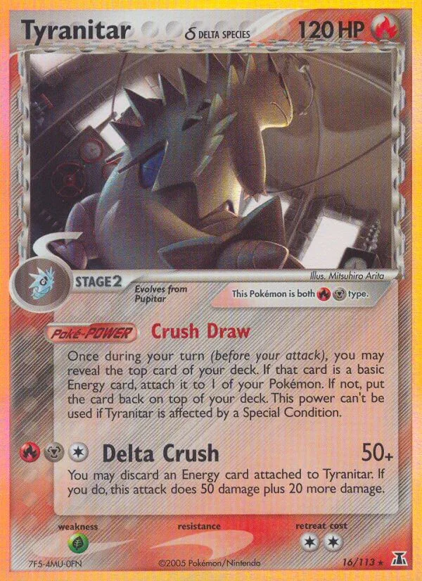 Tyranitar, Delta Species 16/113