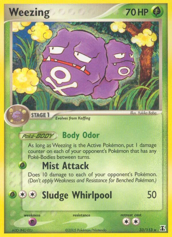 Weezing, Delta Species 33/113