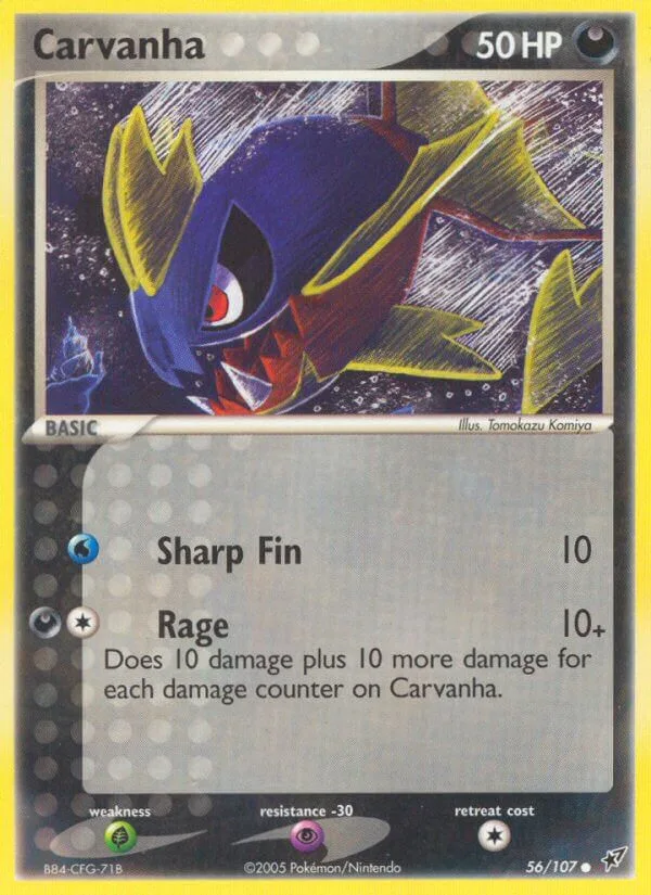 Carvanha, Deoxys 56/107