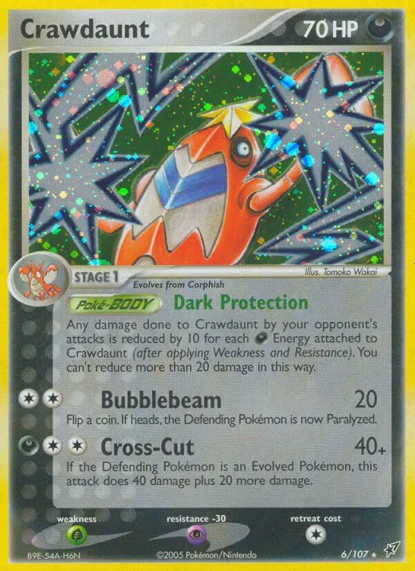 Crawdaunt, Deoxys 6/107