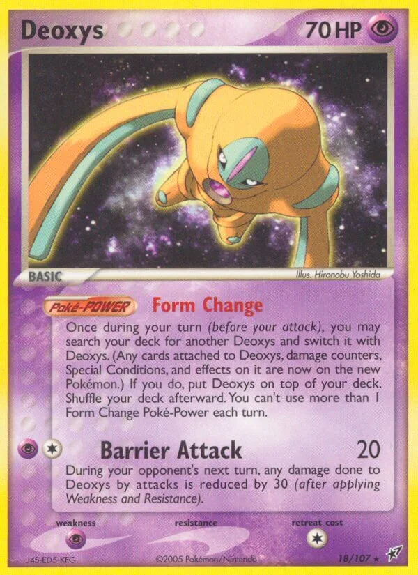 Deoxys, Deoxys 18/107