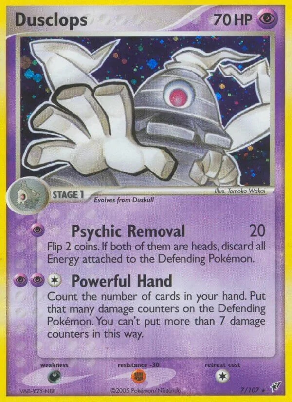 Dusclops, Deoxys 7/107