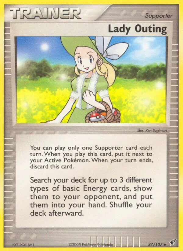 Lady Outing, Deoxys 87/107