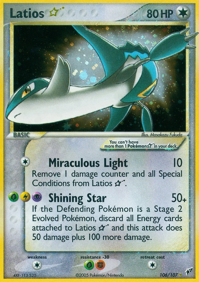 Latios Star, Deoxys 106/107