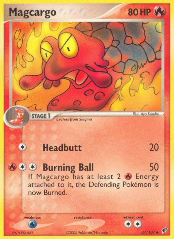 Magcargo, Deoxys 37/107