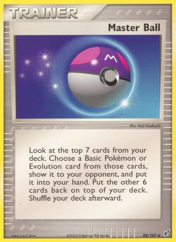 Master Ball, Deoxys 88/107