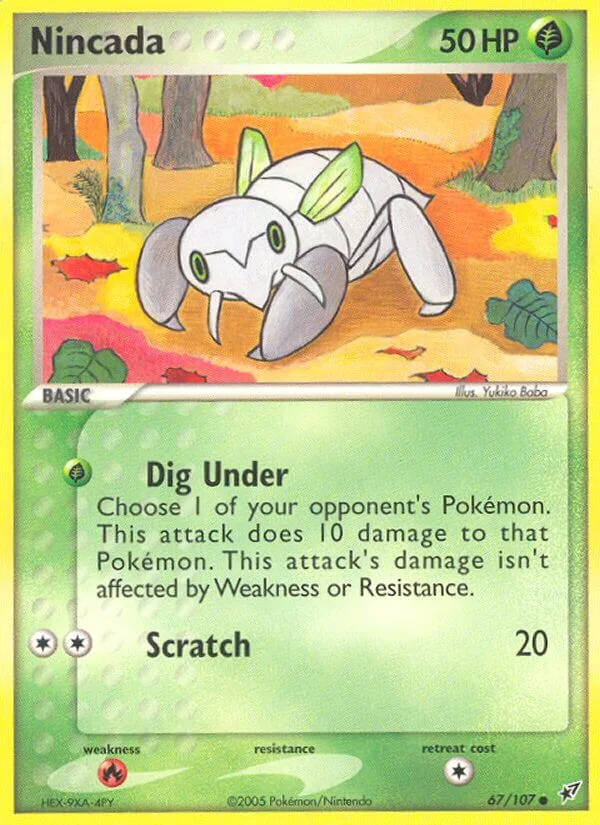 Nincada, Deoxys 67/107