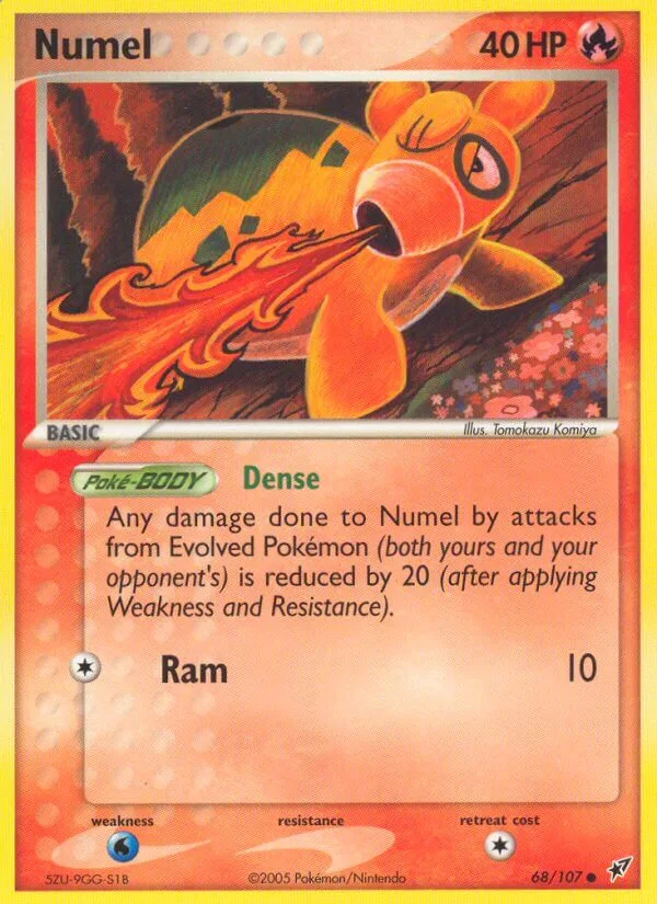 Numel, Deoxys 68/107