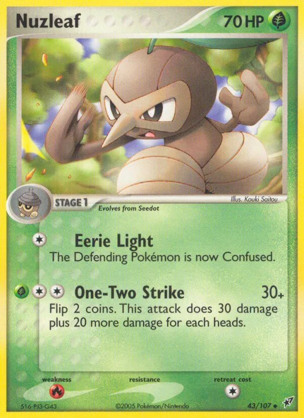 Nuzleaf, Deoxys 43/107