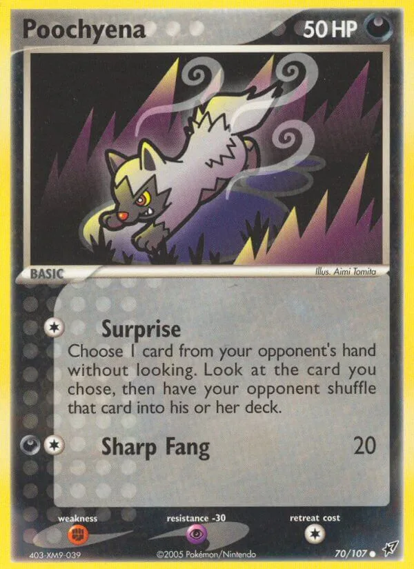 Poochyena, Deoxys 70/107