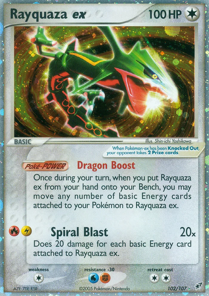 Rayquaza ex, Deoxys 102/107