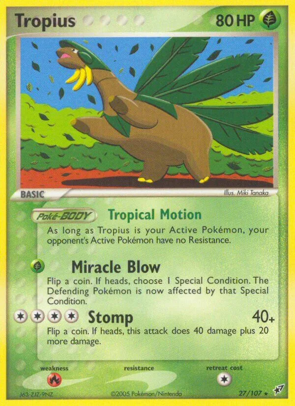 Tropius, Deoxys 27/107
