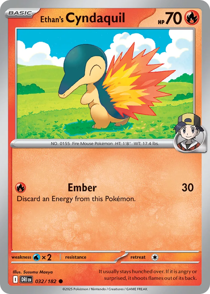 Ethan’s Cyndaquil, Destined Rivals 032/182