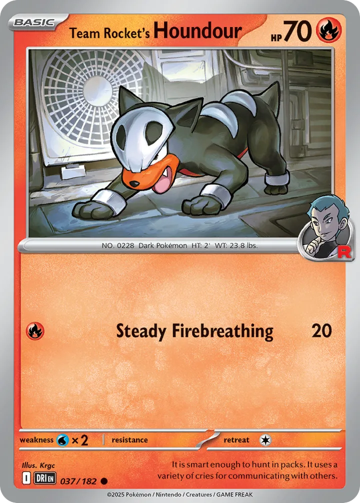 Team Rocket’s Houndour, Destined Rivals 037/182