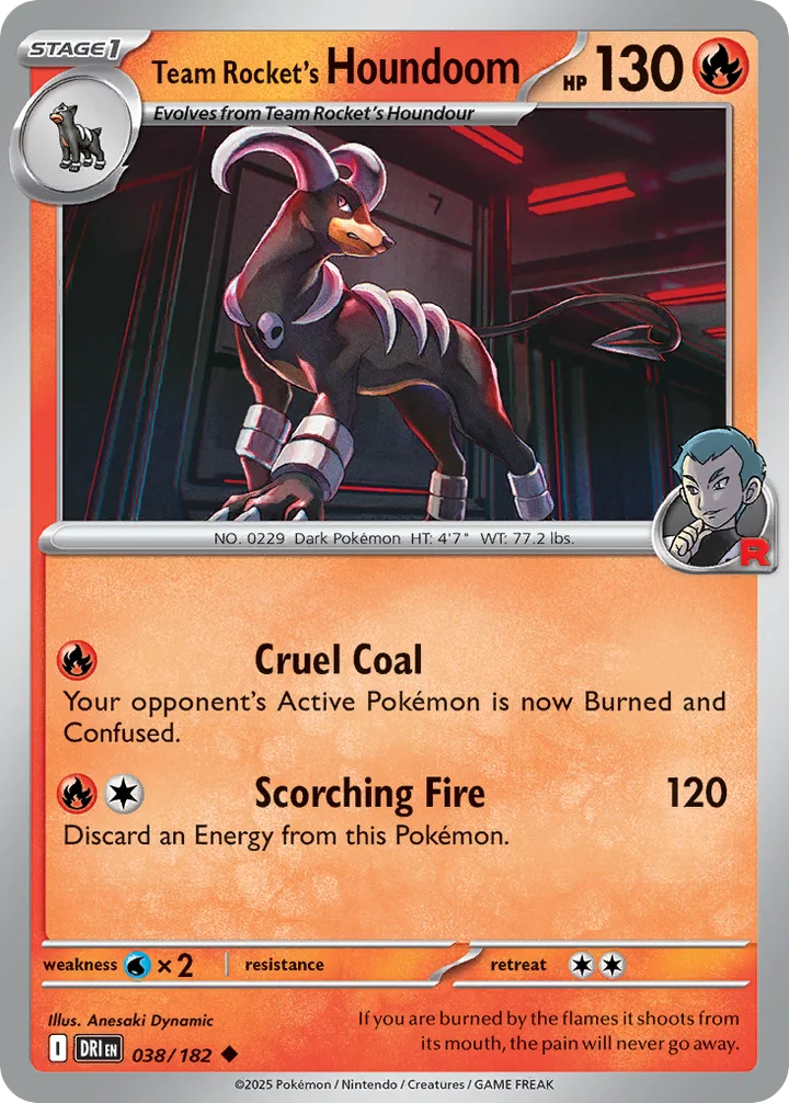 Team Rocket’s Houndoom, Destined Rivals 038/182