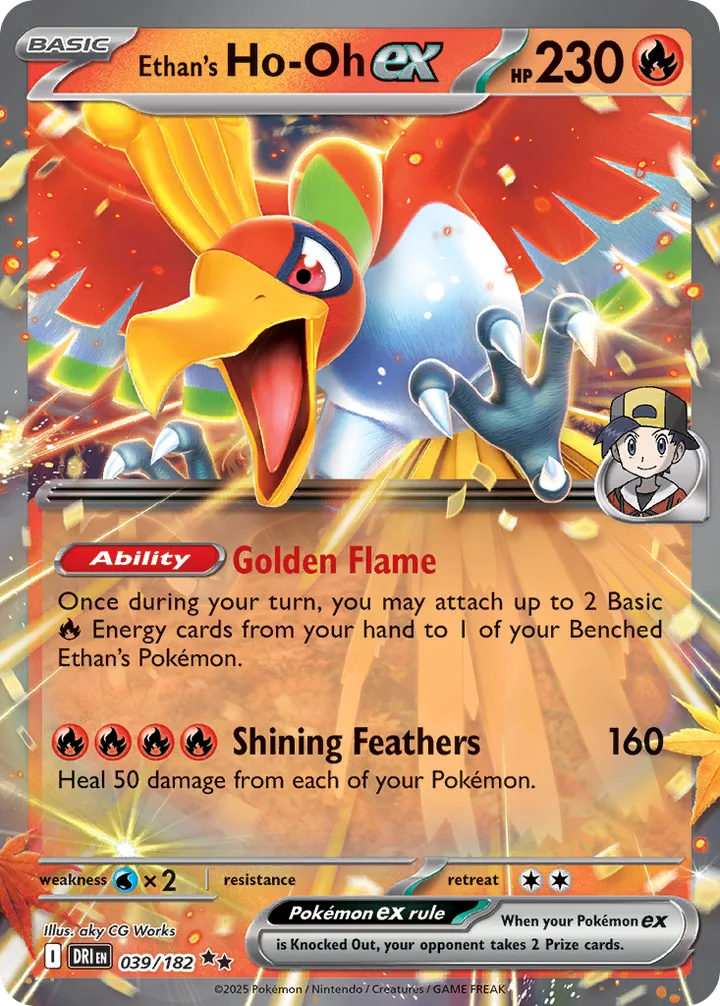 Ethan’s Ho-Oh ex, Destined Rivals 039/182