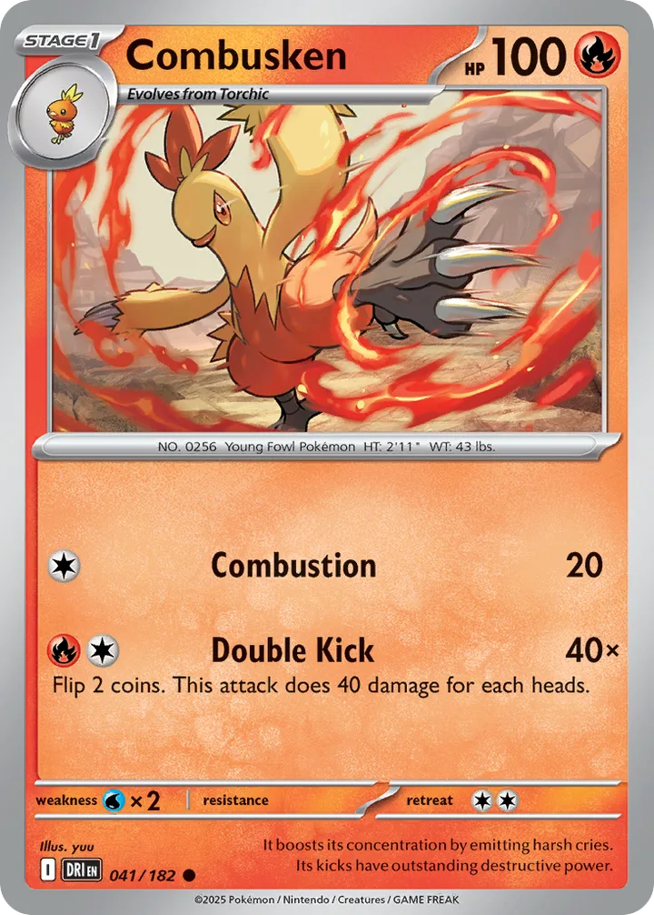 Combusken, Destined Rivals 041/182