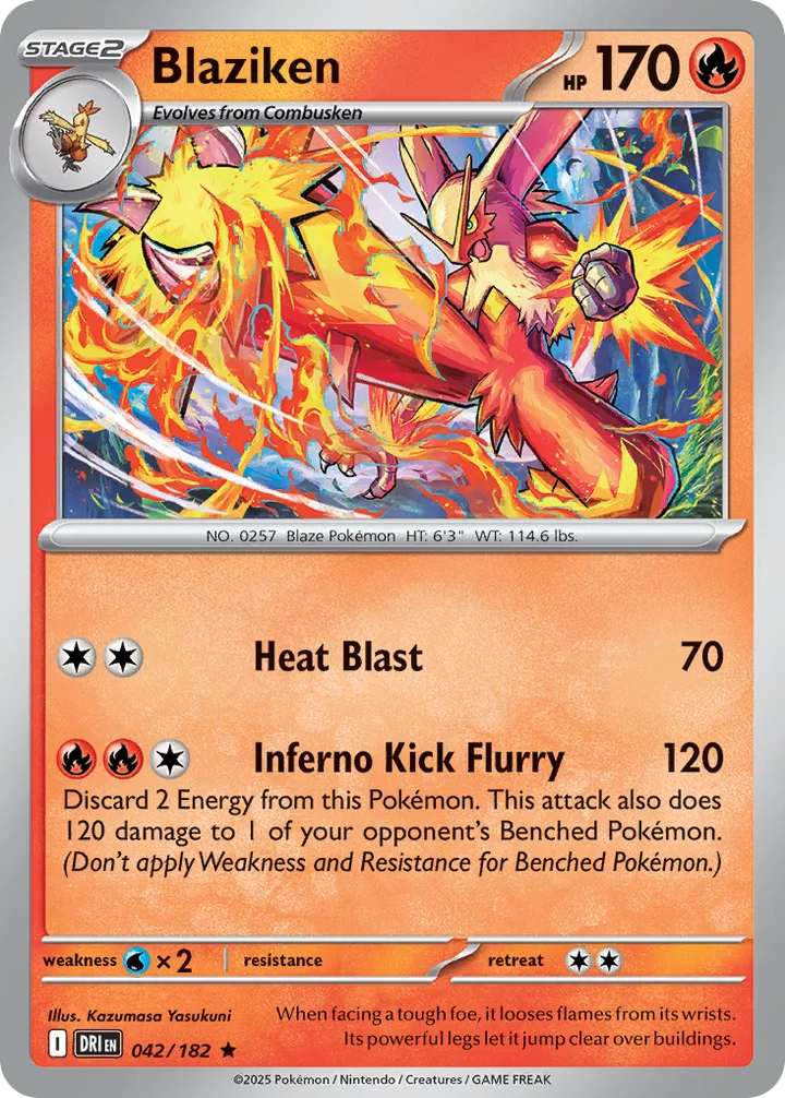 Blaziken, Destined Rivals 042/182