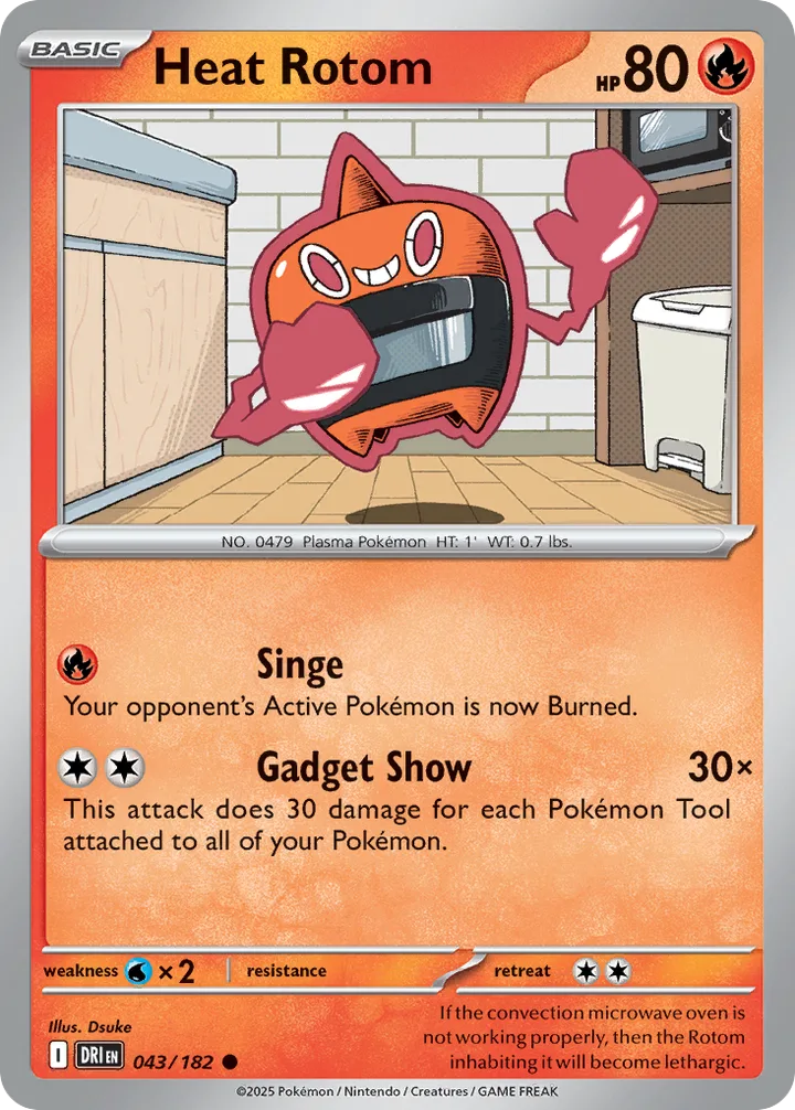 Heat Rotom, Destined Rivals 043/182