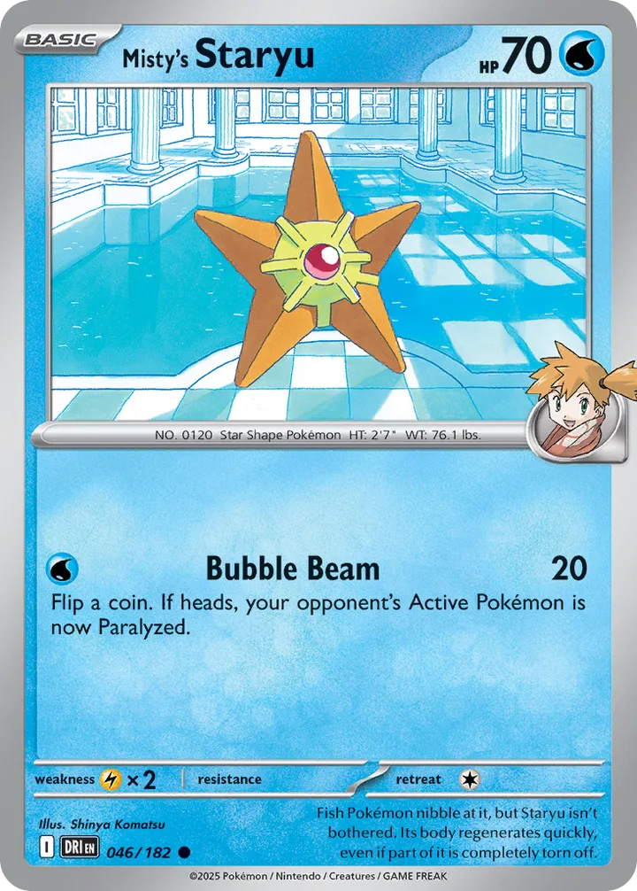 Misty’s Staryu, Destined Rivals 046/182