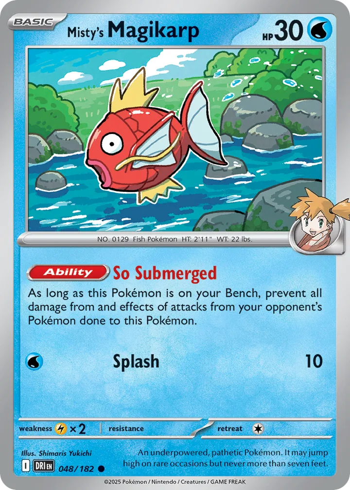 Misty’s Magikarp, Destined Rivals 048/182
