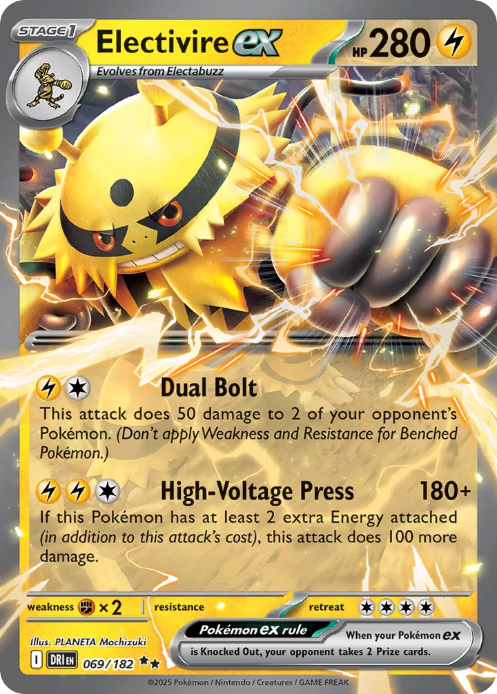 Electivire ex, Destined Rivals 069/182
