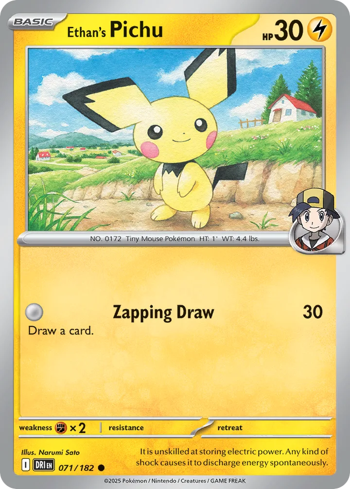 Ethan’s Pichu, Destined Rivals 071/182