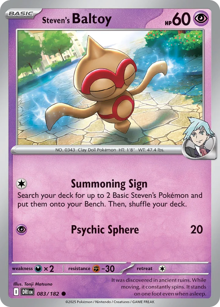 Steven’s Baltoy, Destined Rivals 083/182