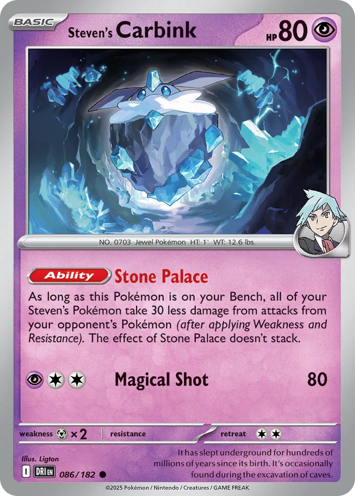 Steven’s Carbink, Destined Rivals 086/182