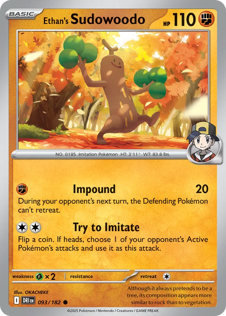 Ethan’s Sudowoodo, Destined Rivals 093/182
