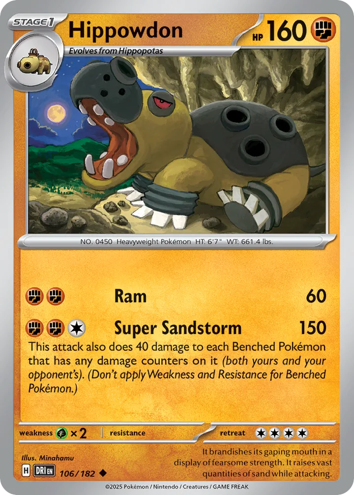 Hippowdon, Destined Rivals 106/182