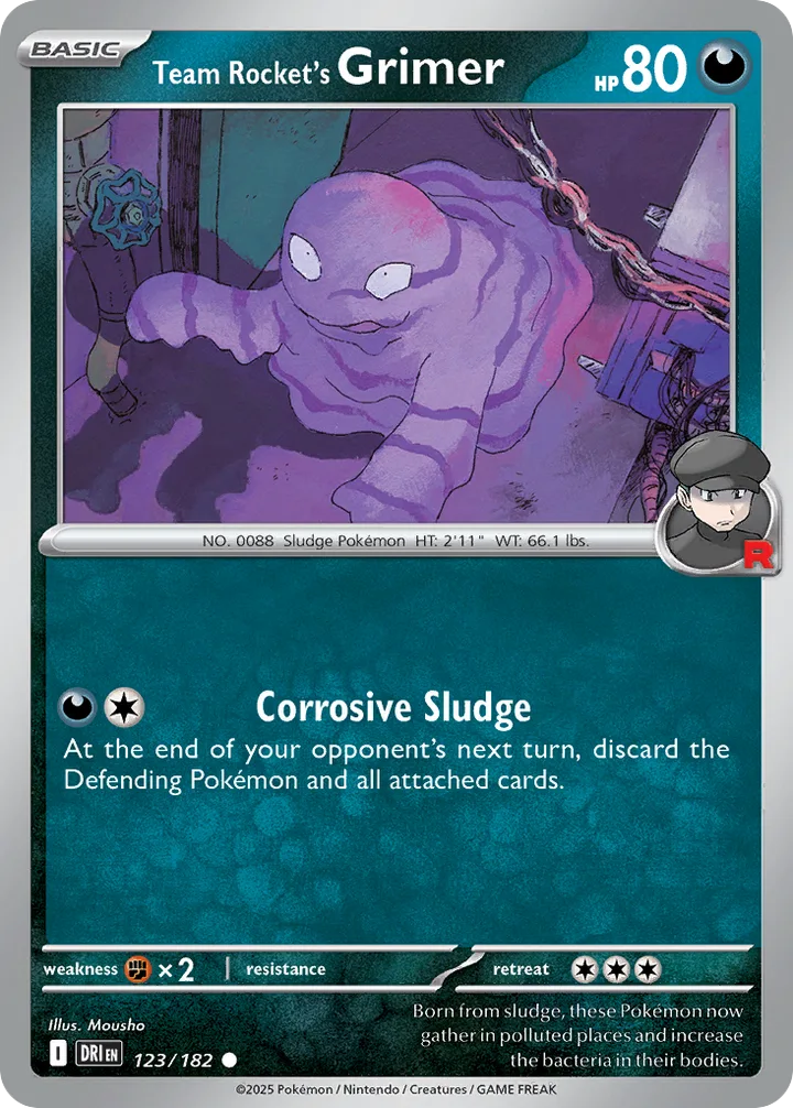 Team Rocket’s Grimer, Destined Rivals 123/182