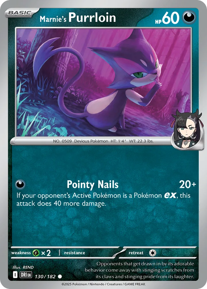 Marnie’s Purrloin, Destined Rivals 130/182