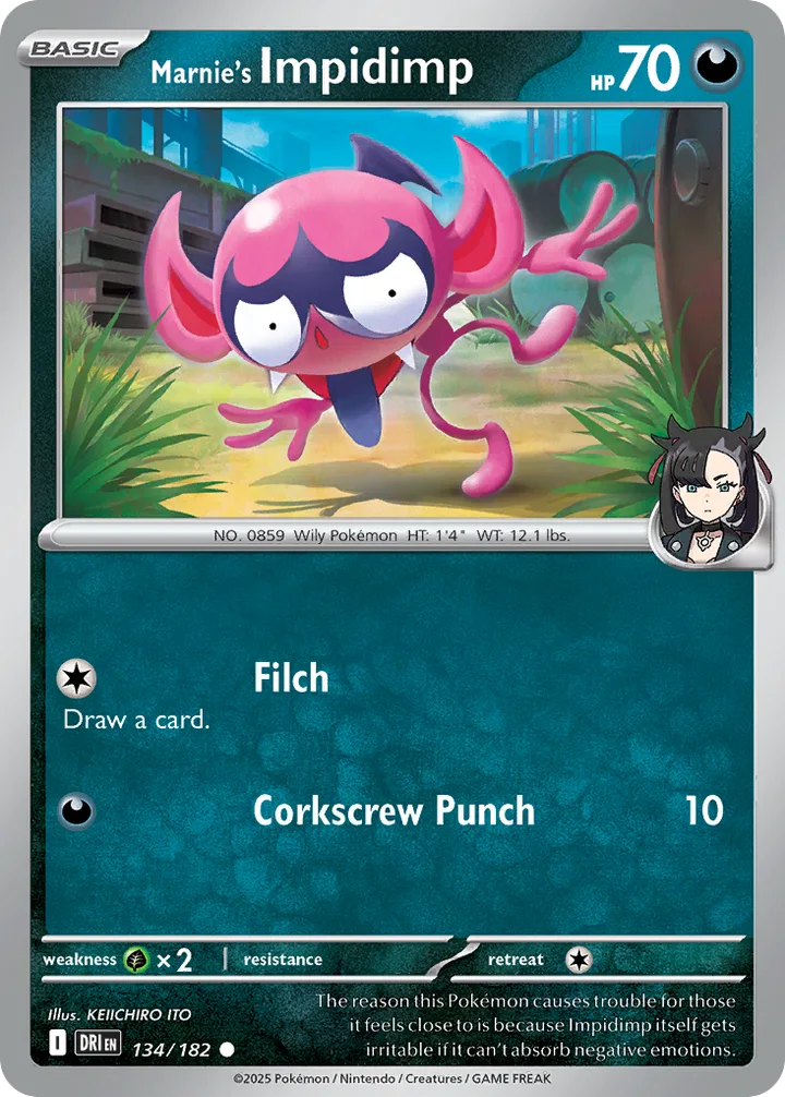 Marnie’s Impidimp, Destined Rivals 134/182