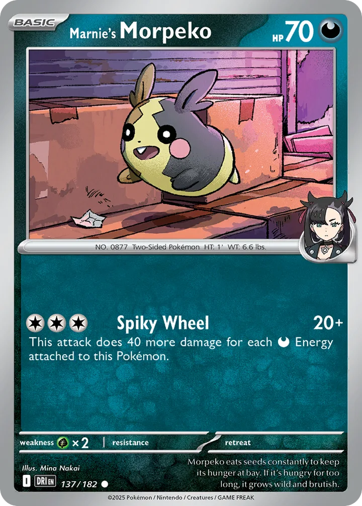 Marnie’s Morpeko, Destined Rivals 137/182