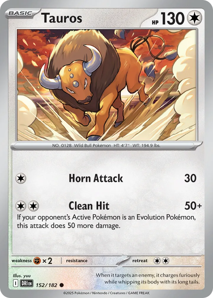 Tauros, Destined Rivals 152/182