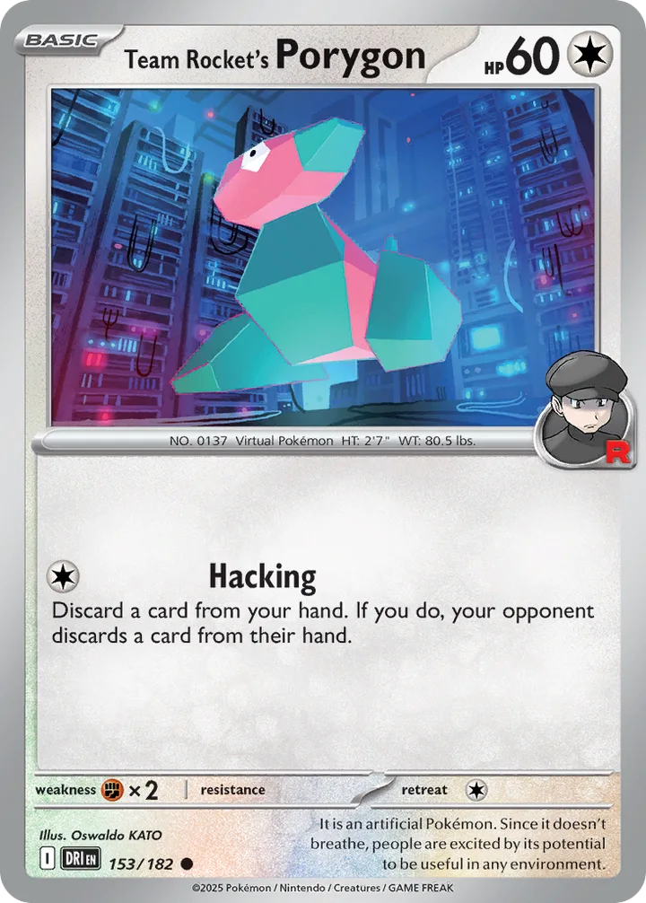 Team Rocket’s Porygon, Destined Rivals 153/182