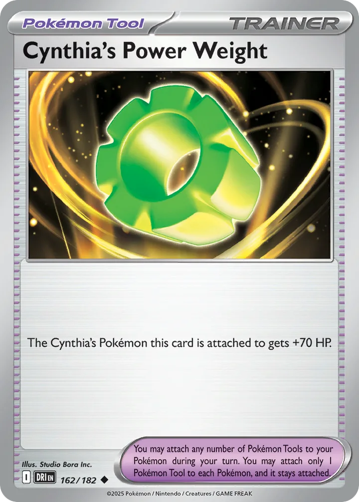 Cynthia’s Power Weight, Destined Rivals 162/182