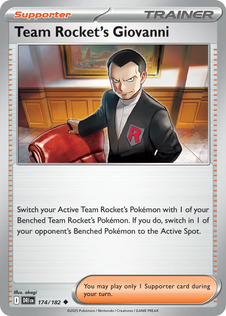 Team Rocket’s Giovanni, Destined Rivals 174/182