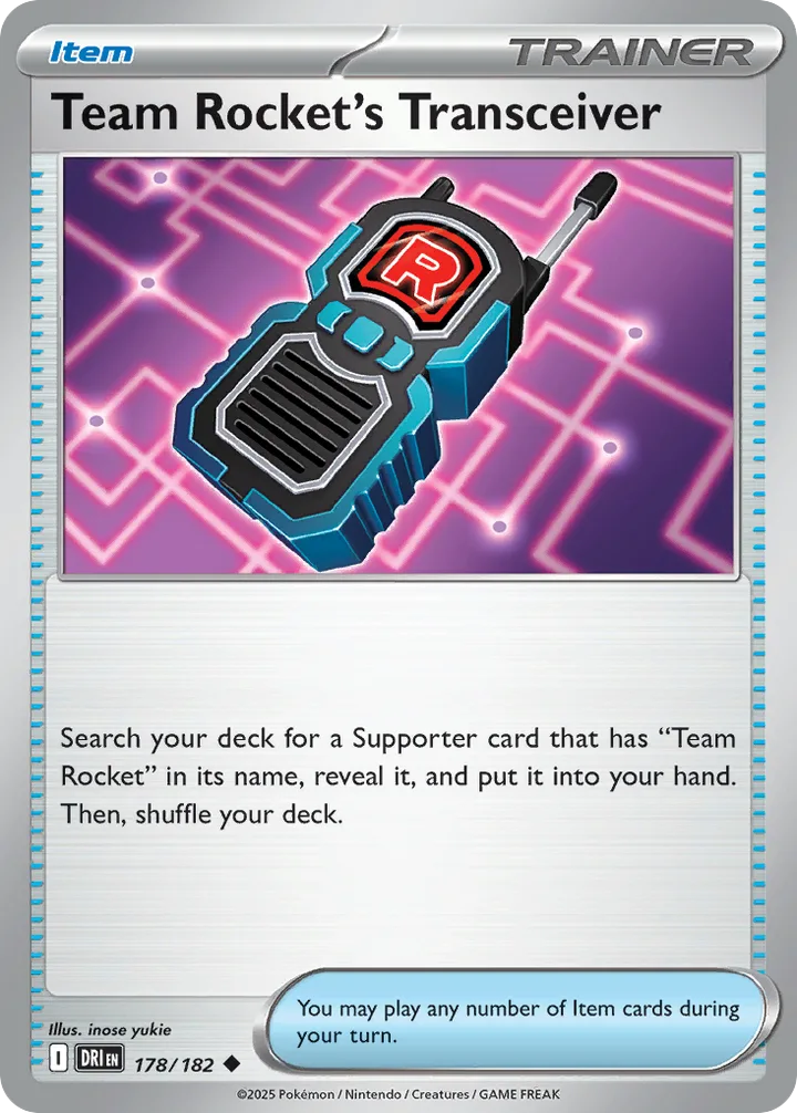 Team Rocket’s Transceiver, Destined Rivals 178/182
