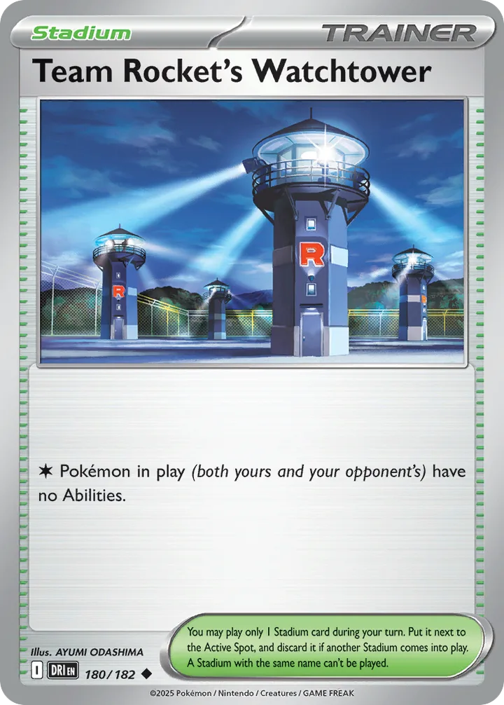 Team Rocket’s Watchtower, Destined Rivals 180/182