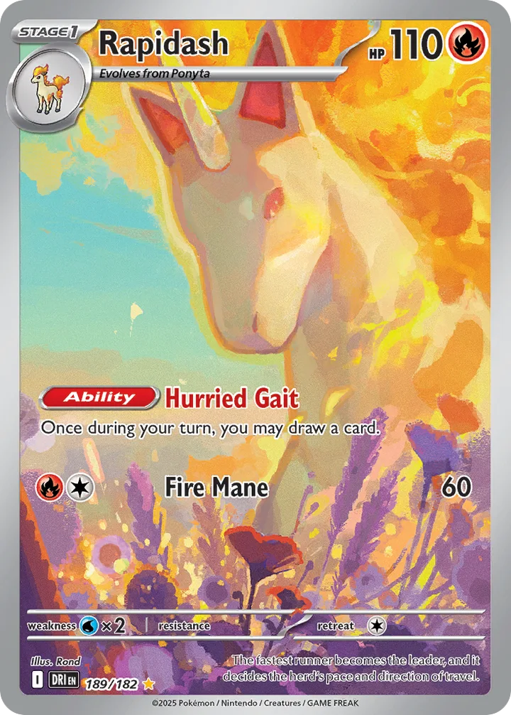 Rapidash, Destined Rivals 189/182