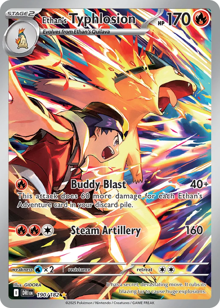 Ethan’s Typhlosion, Destined Rivals 190/182