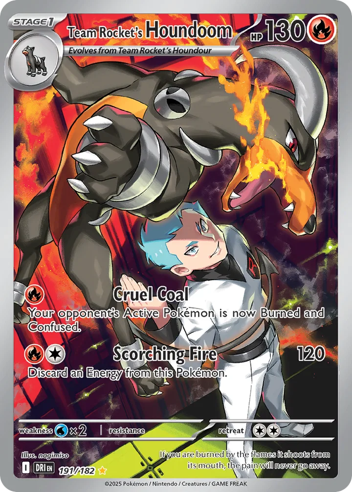 Team Rocket’s Houndoom, Destined Rivals 191/182
