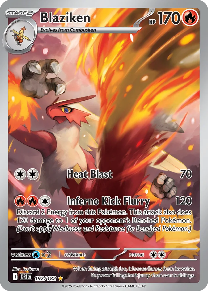 Blaziken, Destined Rivals 192/182