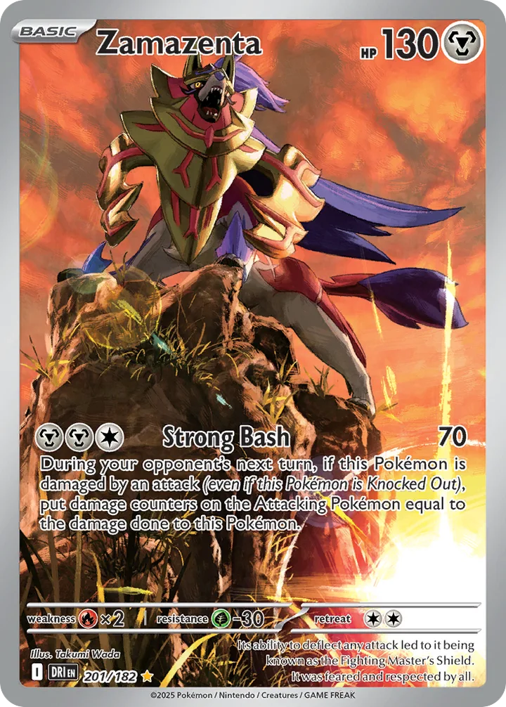 Zamazenta, Destined Rivals 201/182