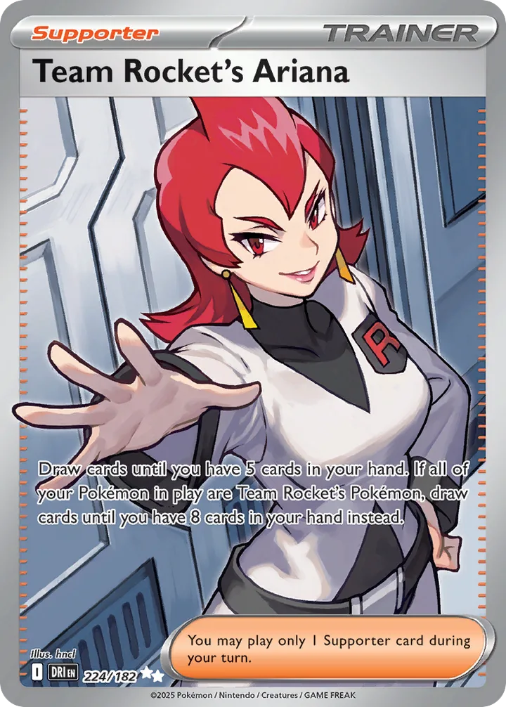 Team Rocket’s Ariana, Destined Rivals 224/182