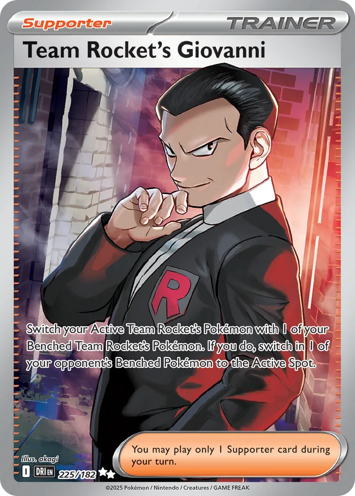 Team Rocket’s Giovanni, Destined Rivals 225/182
